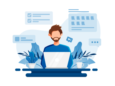 Разработчик иллюстрация