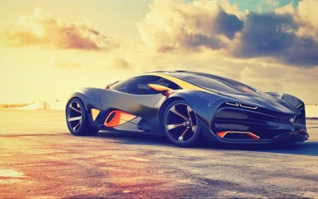 Суперкар Lada Raven 2021