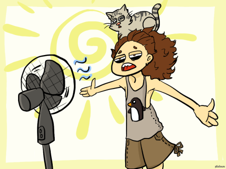 Мне жарко картинки