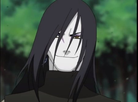 Наруто Орочимару улыбается