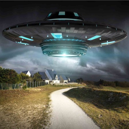 НЛО "летающая тарелка" Губенко