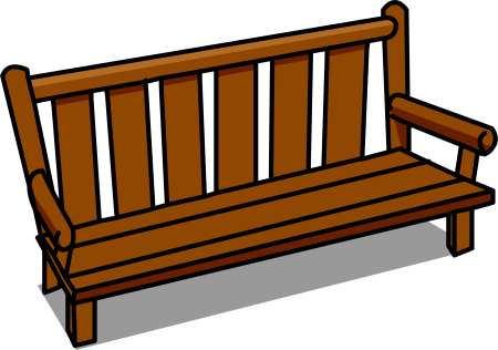 Скамейка мультяшная