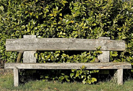 Скамья деревенская