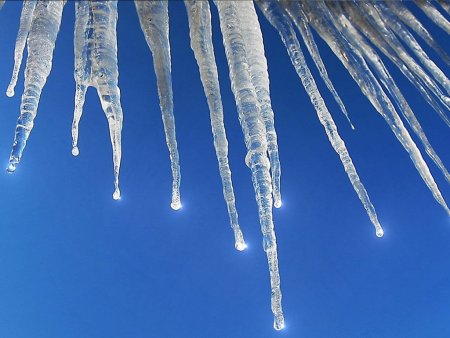 Красивые сосульки