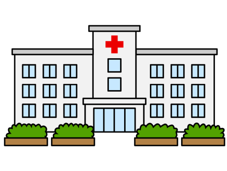 Больница для детей на прозрачном фоне