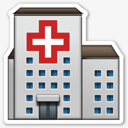 Больница рисунок