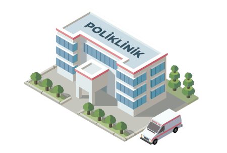 Поликлиника схематично