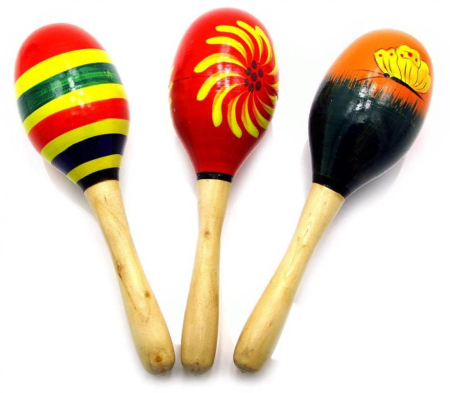 Маракасы на прозрачном фоне