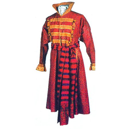 Русский национальный костюм зипун и кафтан