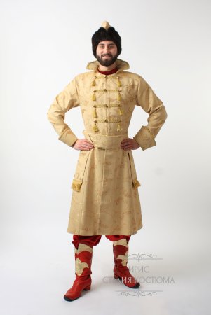 Мужской кафтан древней Руси