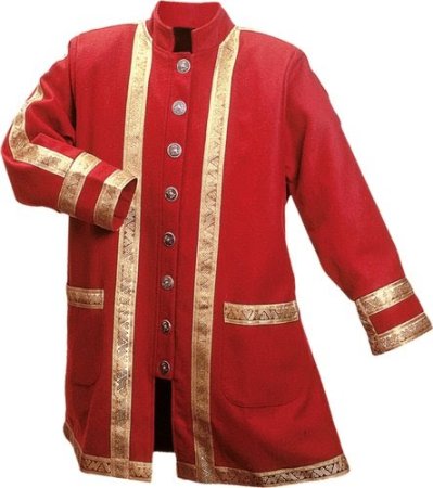 Кафтан на прозрачном фоне