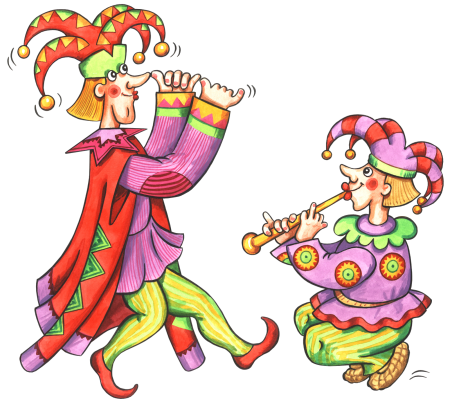 Петрушка Скоморох фольклор