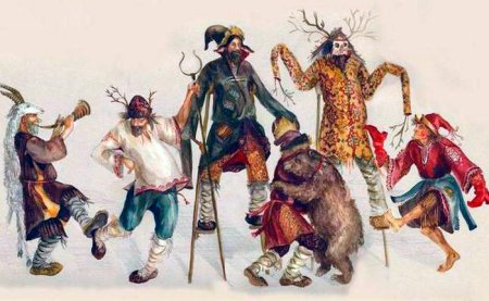 Театр 17 века в России Скоморох