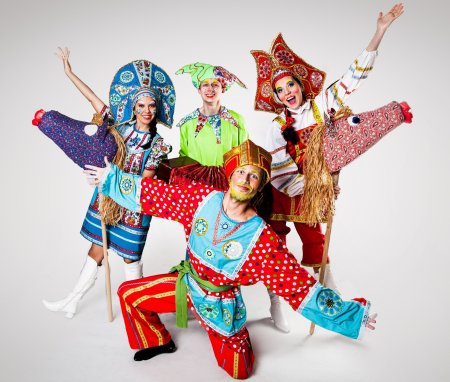 Аниматоры Скоморохи на Масленицу