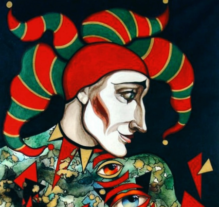 Art Шут, клоун, Арлекин