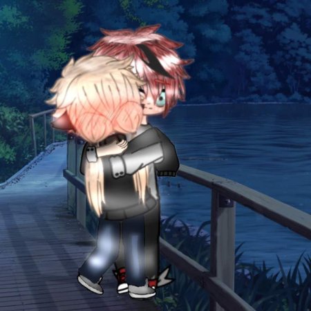 Поцелуй гача лайф арт