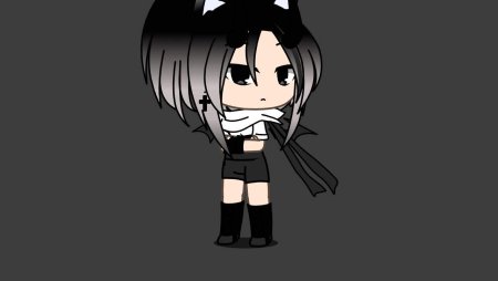 Гача лайф черная ОС