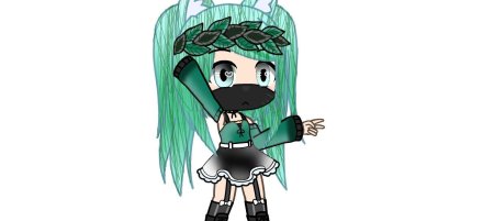 Гача лайф ОС зелёная