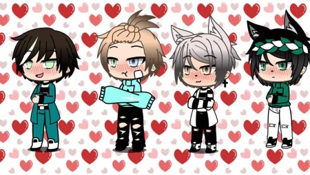 Герои гача лайф мальчики