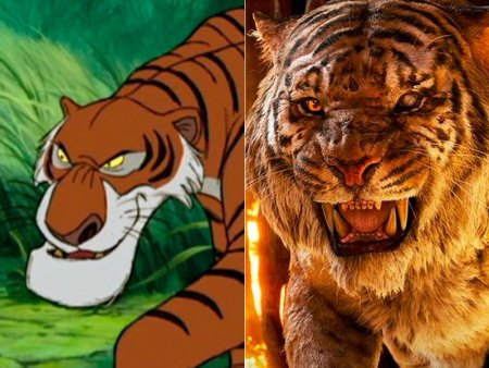 Тигр Шерхан из Маугли