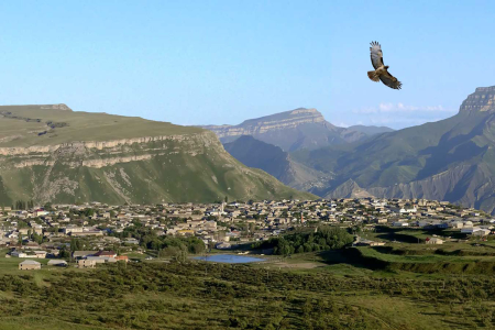 Аул Цада Хунзахского района Дагестана