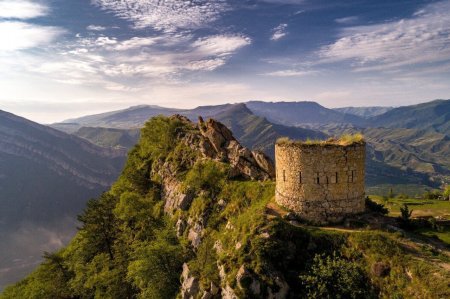 Гуниб крепость Шамиля