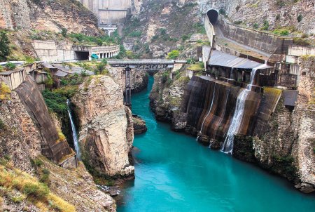 Каньон в Дагестане Сулак