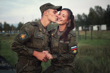 Красивый солдат