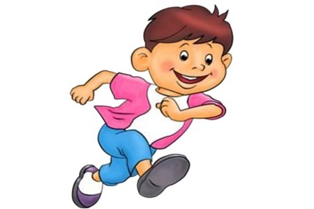 Мальчик бежит