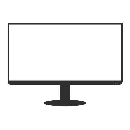 Монитор нарисованный