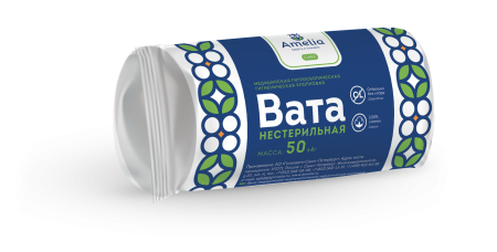 Вата Матопат хлопковая 50г