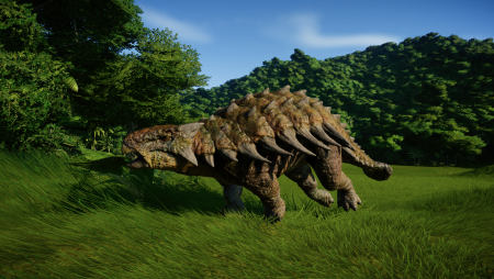 Анкилозавр парк Юрского периода