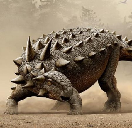 Эвоплоцефал динозавр