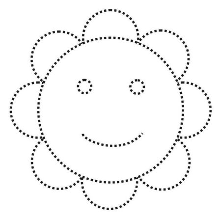 Рисование по точкам для малышей