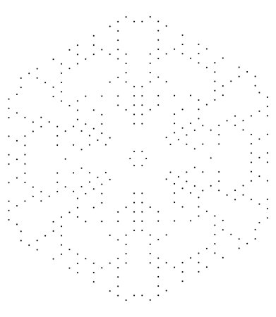 Мандала по точкам