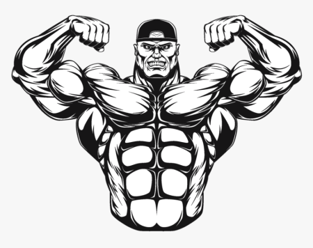 Бодибилдинг рисунки