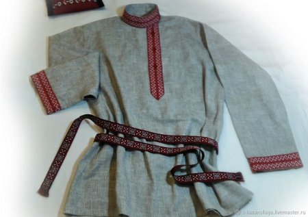 Мужская косоворотка народная русская народная
