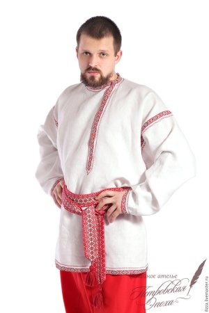 Рубаха-косоворотка древняя Русь