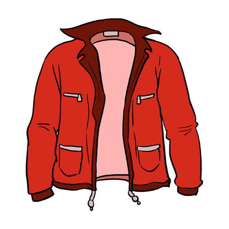 Куртка на прозрачном фоне