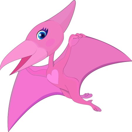 Маленький птеродактиль