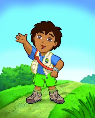 Диего гоу мультфильм