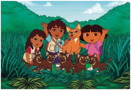 Даша путешественница и Диего