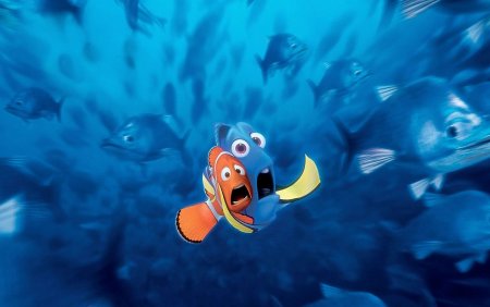 Рыбка дори и Немо