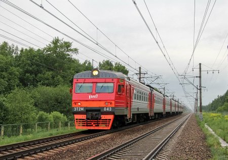 Электропоезд эт2м Екатеринбург