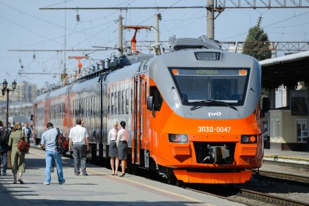 Новые электрички эп3д