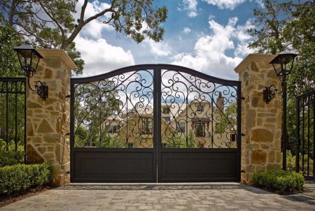 Красивые ворота