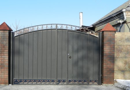 Ворота с калиткой