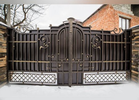Кованые ворота Сикард