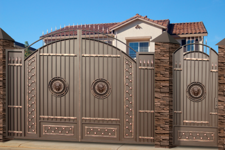 Красивые цвета на ворота