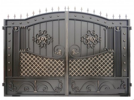 Кованые ворота Версаче